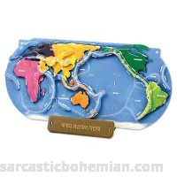 3d Pop-out World SP10-0255 3D Jigsaw Puzzle Global Earth Quake & Volcanic Zones Scientific Educational Teaching supplies Creativity Collection Collectible  B06XPZ2K2N